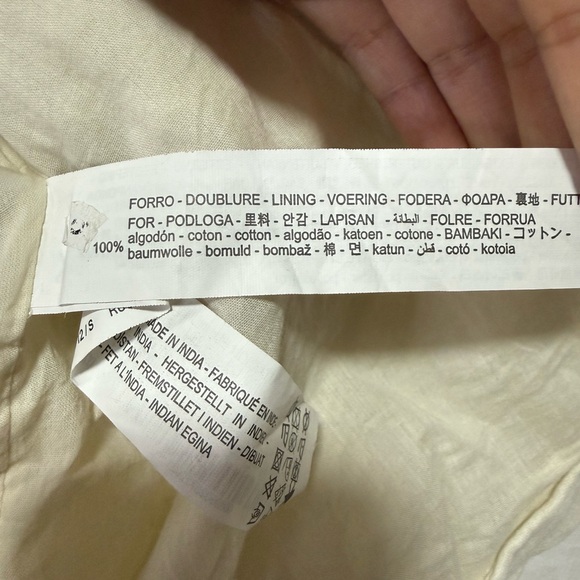 Zara Cream Floral Embroidered Vest - Picture 4 of 4